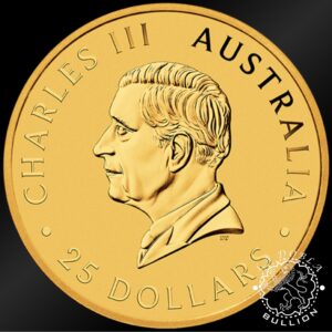 Moneda de Oro Canguro 1 4 oz BU - Australia - 2026 - Anverso