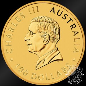 Moneda de Oro Canguro 1 oz BU - Australia - 2026 - Anverso