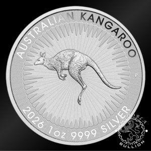 Moneda de Plata Canguro 1 oz BU - Australia - 2026 - Reverso