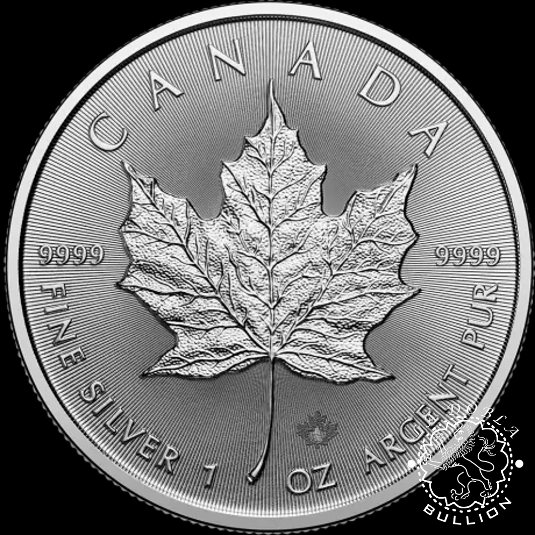 Moneda de Plata Maple Leaf 1 oz BU - Canadá - 2026 - Reverso