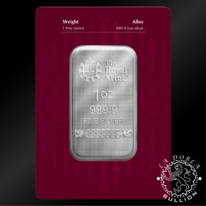 Lingote de Plata Norse Gods Loki 1 oz - Royal Mint & Germania Mint - Blister Reverso
