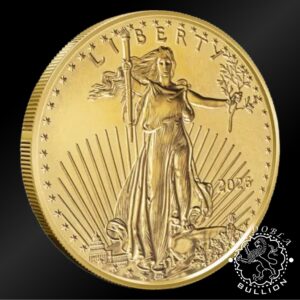Moneda de Oro American Eagle 1 4 oz BU - EE.UU. - 2026 - Reverso