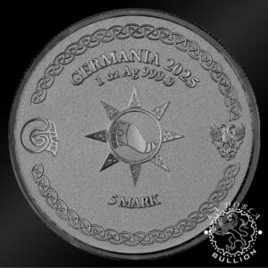 Moneda de Plata Ragnarok Heimdall 1 oz Black Silver BU - Germania - 2025 - Anverso
