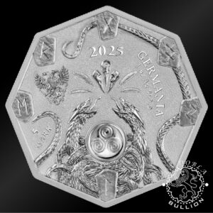 Moneda de Plata Witchcraft Herbalist 1 oz BU - Germania - 2025 - Anverso
