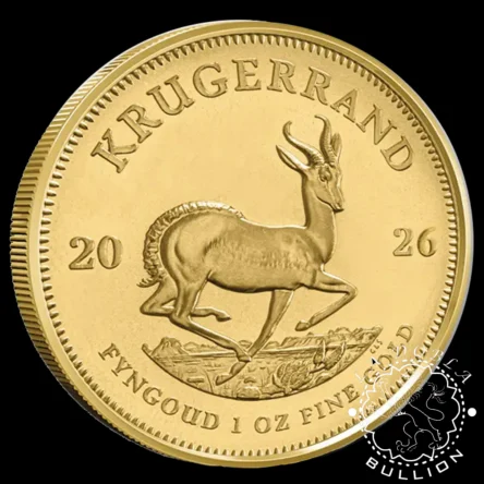 Moneda de Oro Krugerrand 1 oz BU – Sudáfrica – 2026