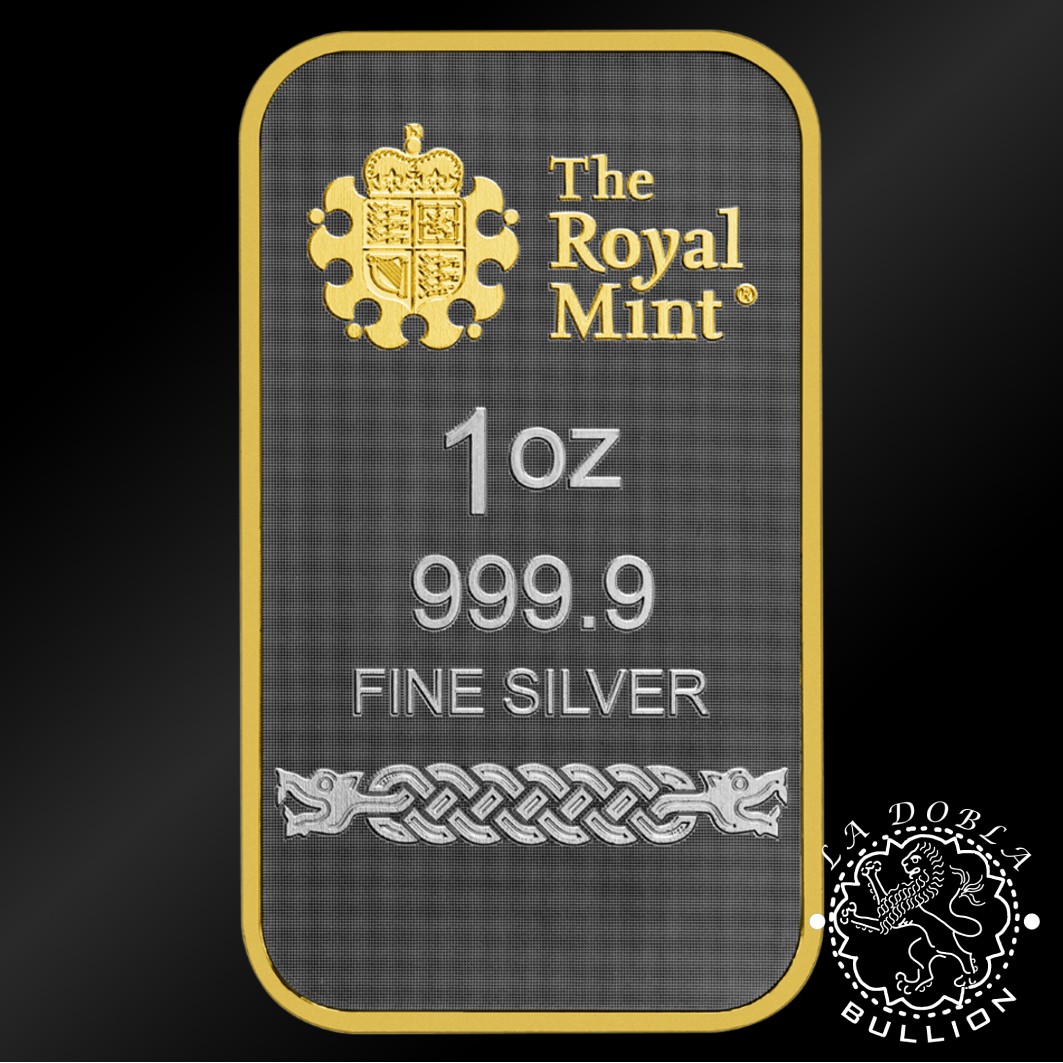 Lingote de Plata Norse Gods Special Edition Odín 1 oz - Royal Mint & Germania Mint - Anverso
