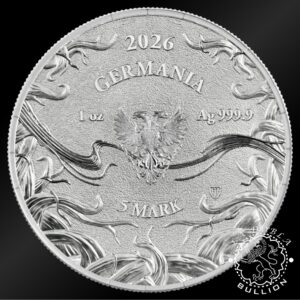 Moneda de Plata Norns Skuld 1 oz BU - Germania Mint - 2026 - Anverso