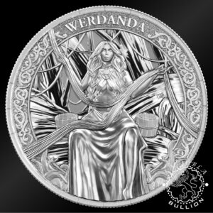 Moneda de Plata Norns Werdanda 1 oz BU - Germania Mint - 2026 - Reverso