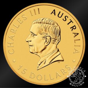 Moneda de Oro Kookaburra 1 10 oz BU - Australia - 2026 - Anverso