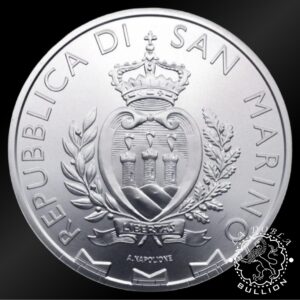 Moneda de Plata Halcón Peregrino 1 oz BU - San Marino - 2026 - Anverso