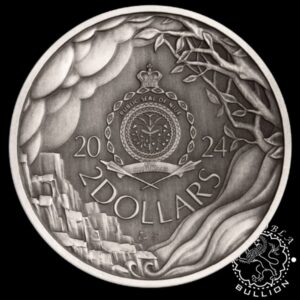 Moneda de Plata Figuras Mitológicas Elfo 1 oz BU - Niue - 2026 - Anverso