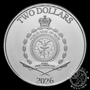 Moneda de Plata Star Wars Darth Vader 1 oz BU - Niue - 2026 - Anverso