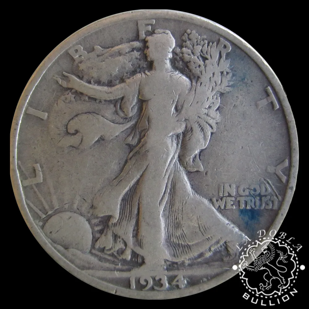 1916 - 1947 - 1/2 Dólar - Walking Liberty - ESTADOS UNIDOS