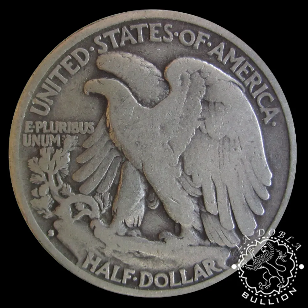 1916 - 1947 - 1/2 Dólar - Walking Liberty - ESTADOS UNIDOS - Imagen 2