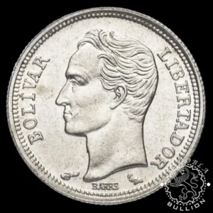 50 CENTIMOS BOLIVAR VENEZUELA REV