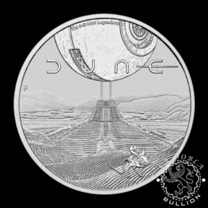 Moneda de Plata Dune 1 oz BU - Tuvalu - 2026 - Reverso