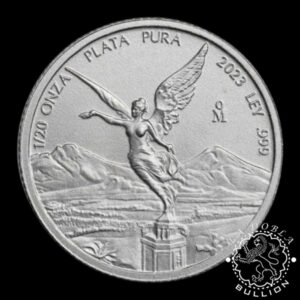 Moneda de Plata Libertad 120 oz BU - México - 2023 - Reverso