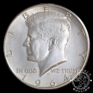 1964 - 1/2 Dólar - Kennedy Half Dollar - ESTADOS UNIDOS