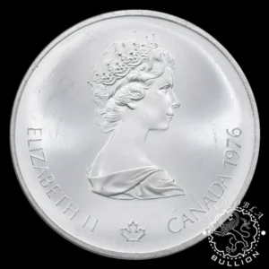 Moneda de Plata 10 Dollars BU - Canadá - 1976 (VM)