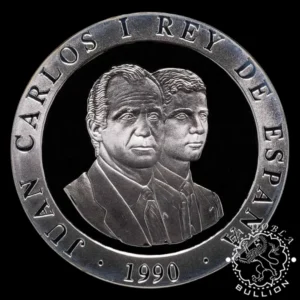 Moneda de Plata 2000 Pesetas PROOF - España - 1990-1992 (VM)