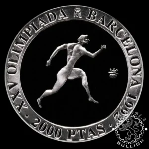 Moneda de Plata 2000 Pesetas PROOF - España - 1990-1992 (VM)