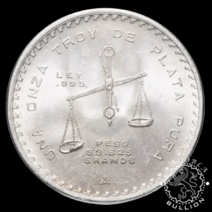 Moneda de Plata Balanza 1 oz BU - México - Emisión Pasada (VM)