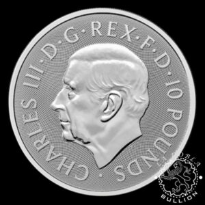 Moneda de Plata British Lion 5 oz BU - Reino Unido - 2026 - Anverso