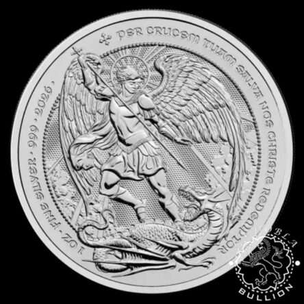Moneda de Plata The Angel 1 oz BU – Reino Unido – 2026