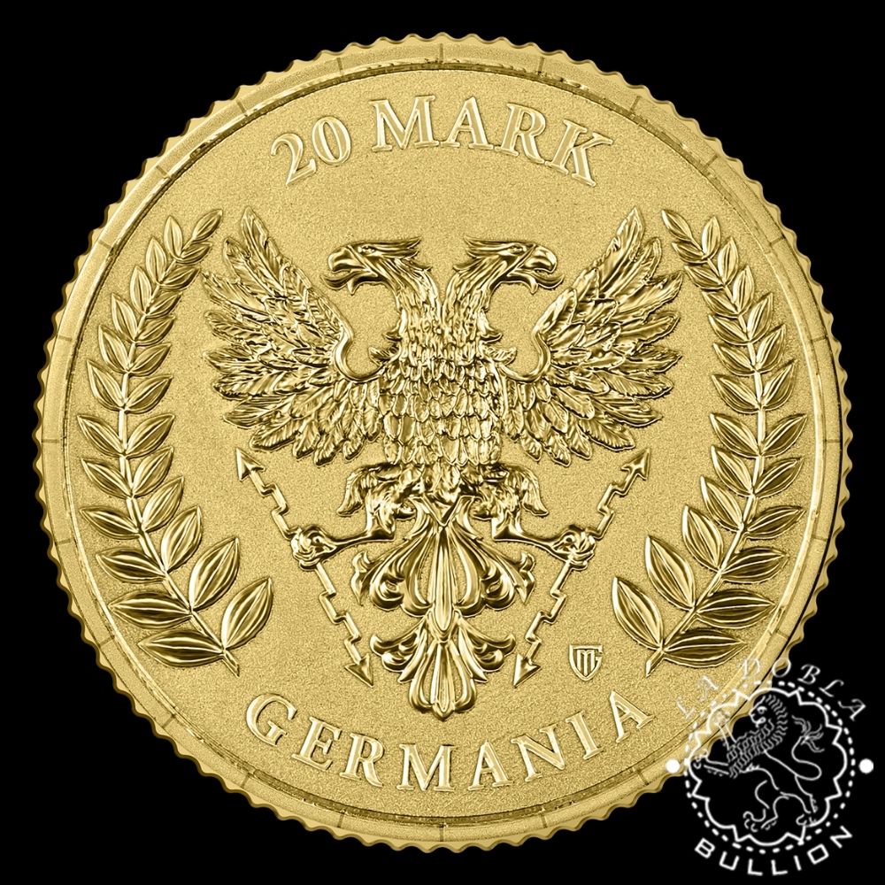 Moneda de Oro Germania 110 oz BU - Germania - 2026 - Anverso