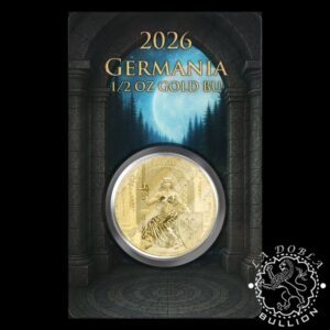 Moneda de Oro Germania 12 oz BU - Germania - 2026 - Coincard Delante