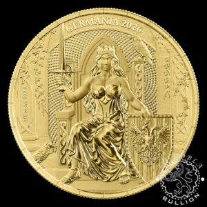 Moneda de Oro Germania 14 oz BU - Germania - 2026 - Reverso