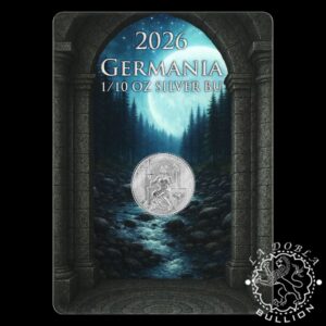 Moneda de Plata Germania 110 oz BU - Germania - 2026 - Coincard Delante